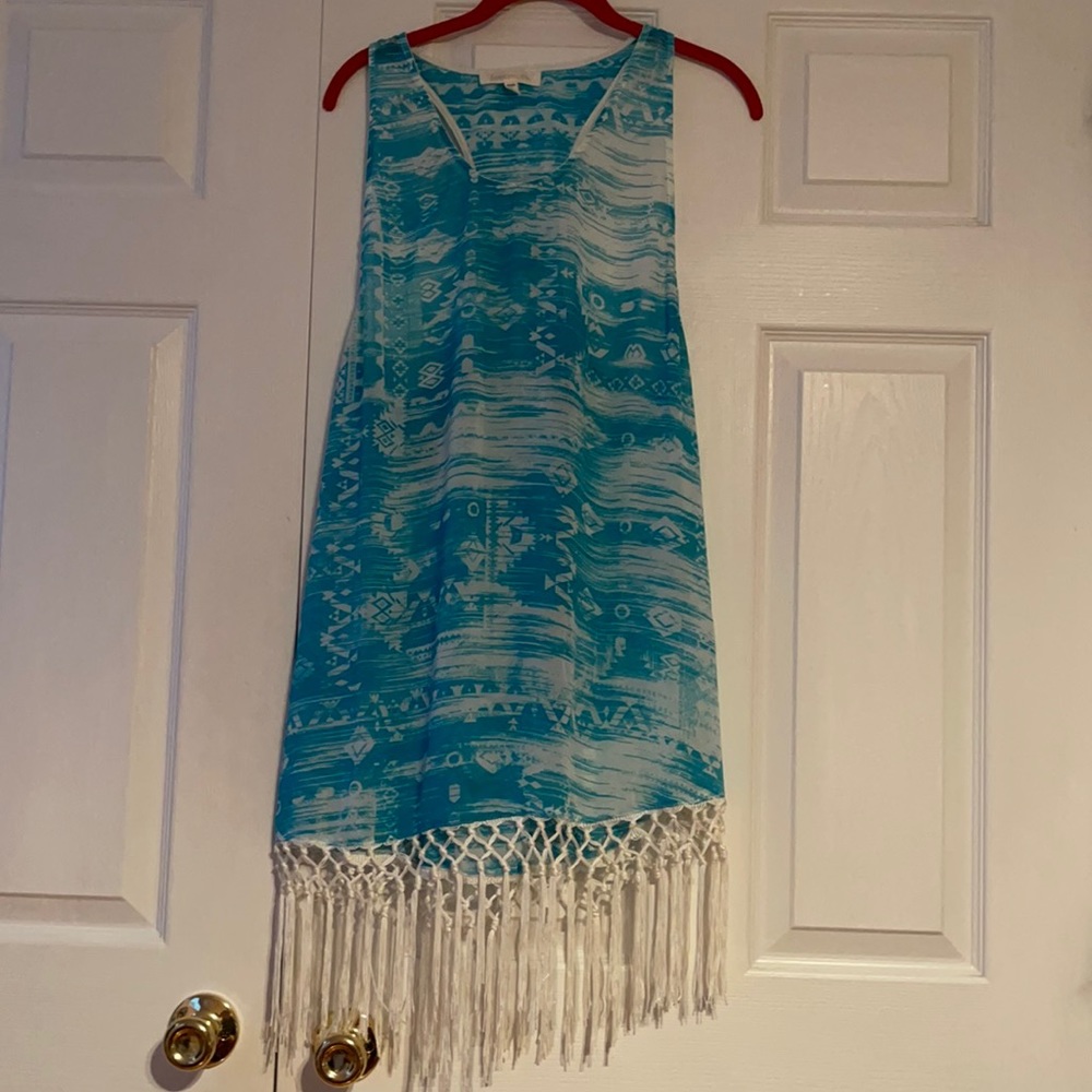 Francesca’s swim coverup fringe bottom!